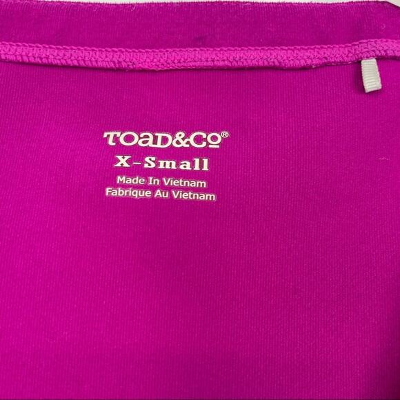 Toad & Co purple/pink sleeveless dress size x-small - Picture 6 of 10